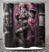 Fight for Your Dreams Shower Curtain - Beyond T-shirts